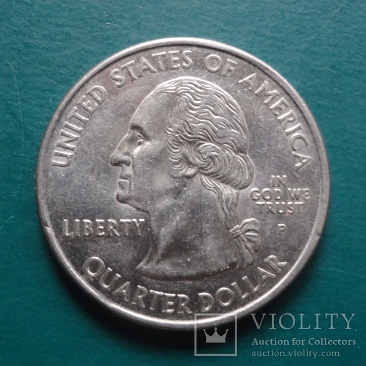25 центов 2000 Южная Каролина   (9.1.6)~, фото №3