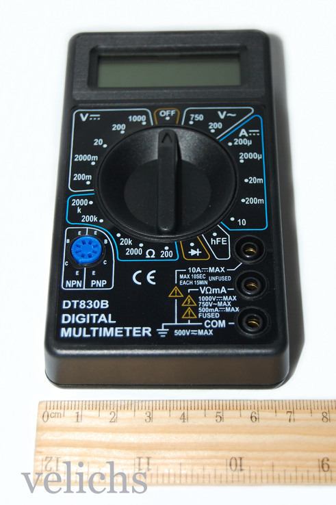 Мультиметр цифровой DT - 830 В, фото №5