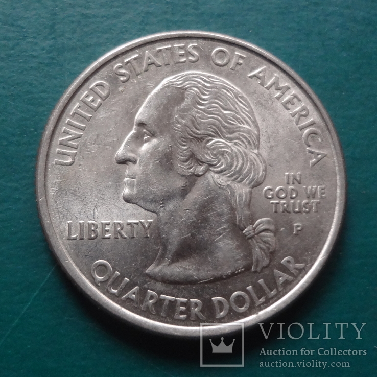 25 центов 2000  Южная  Каролина   (N.10.11)~, фото №3