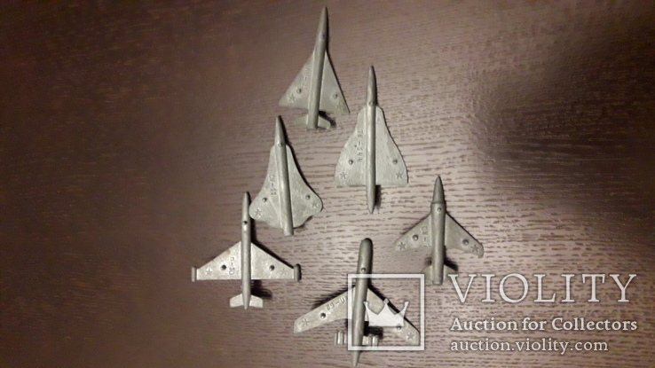 Олов"яні моделі літаків СРСР- 6 шт, фото №3