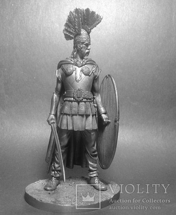 Кельтский вождь, 1 век до н.э. 75мм., фото №2