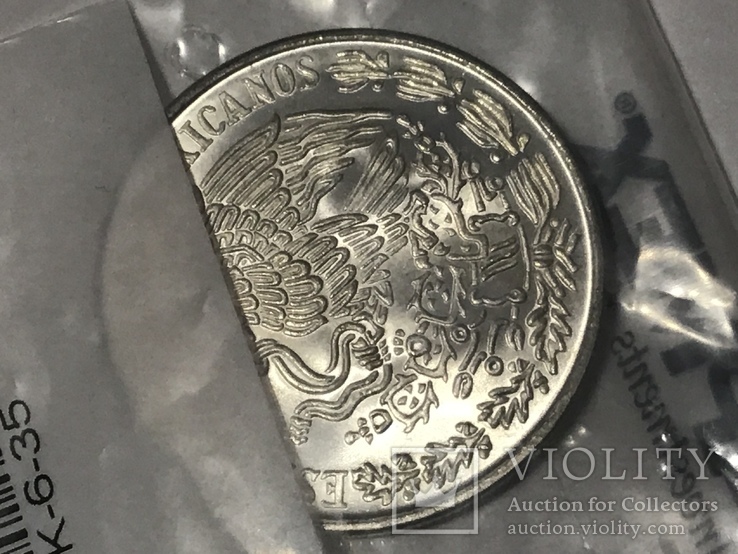 100 песо серебро 1978 года, фото №4