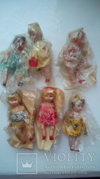 Микро куклы куколки 52шт 8см Польша, фото №5