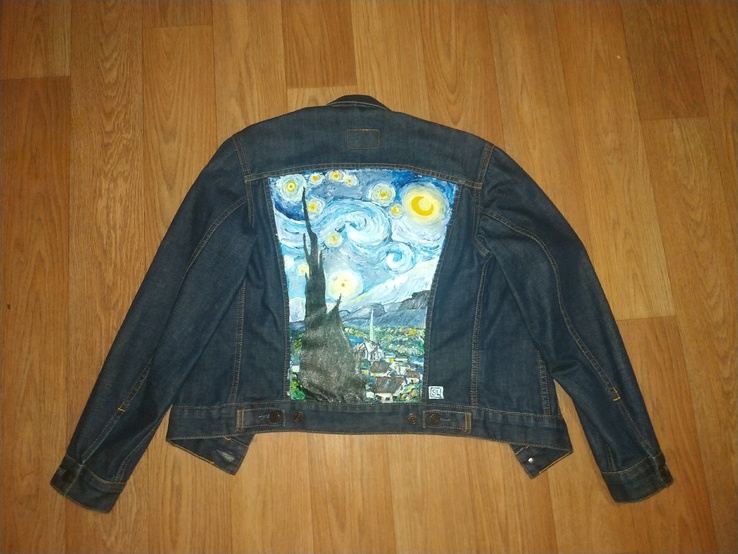 Джинсовая куртка Levi's Van Gogh, photo number 2