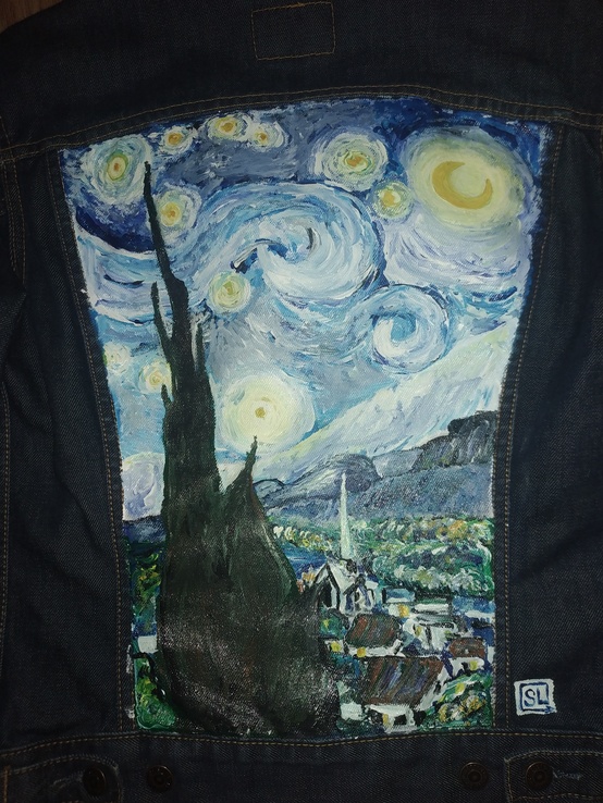 Джинсовая куртка Levi's Van Gogh, photo number 5