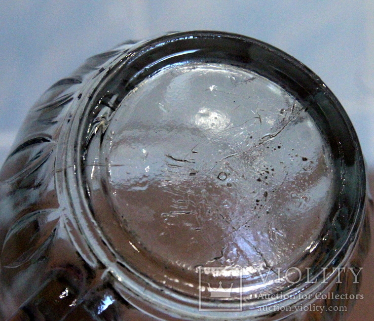 Лот  не пользованных пивных бокалов-кружек из стекла одного одной партии 1969 год.САЗ.0,25, фото №10
