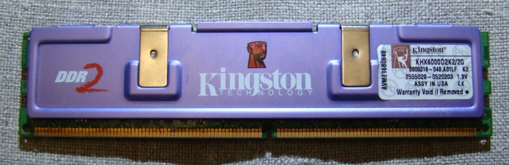 Оперативная память Kingston HYPERX DDR2-2GB