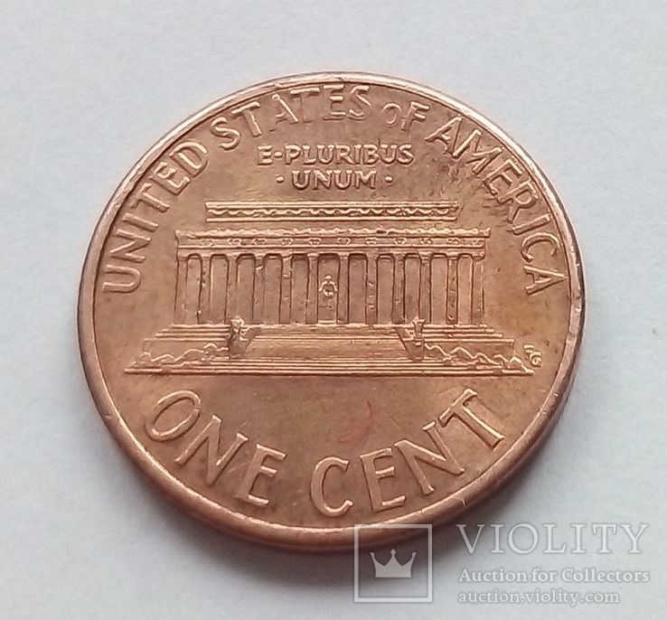 США 1 цент 1993 г., фото №3