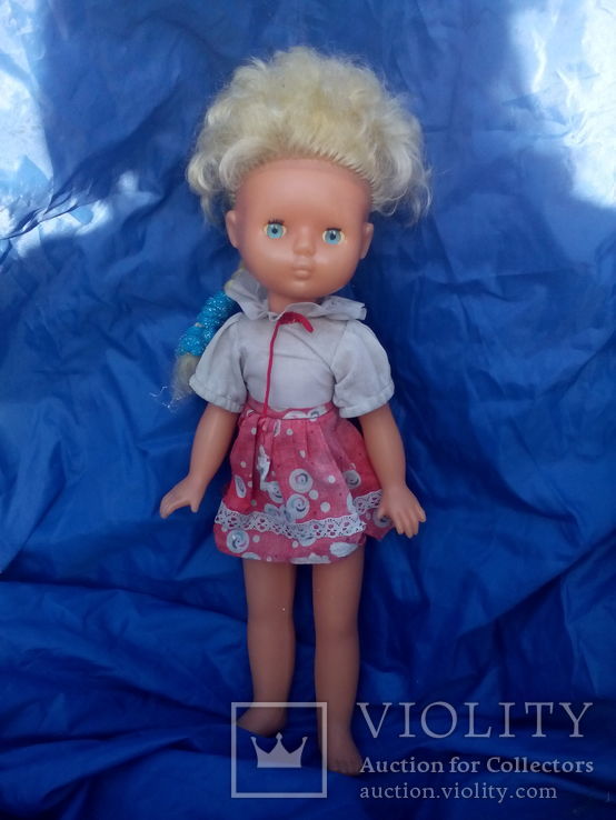 Кукла на резинках 45 см СССР, фото №2