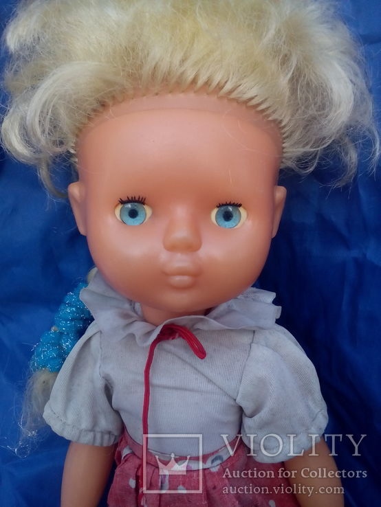 Кукла на резинках 45 см СССР, фото №4