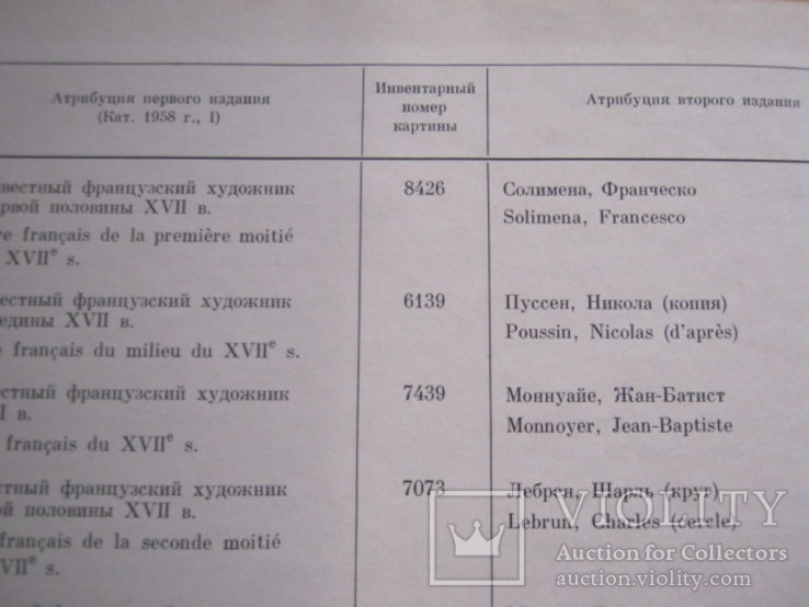 Западноевропейская живопись Каталог -1 Италия , Испания, Франция, Швейцария, фото №7