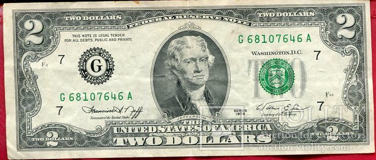 США 2 доллара 1976