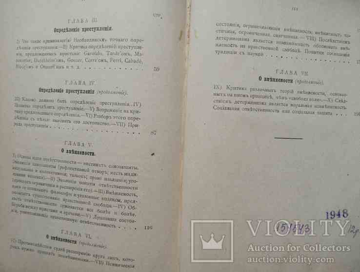 Детерминизм и вменяемость. Амон А. 1905, фото №5