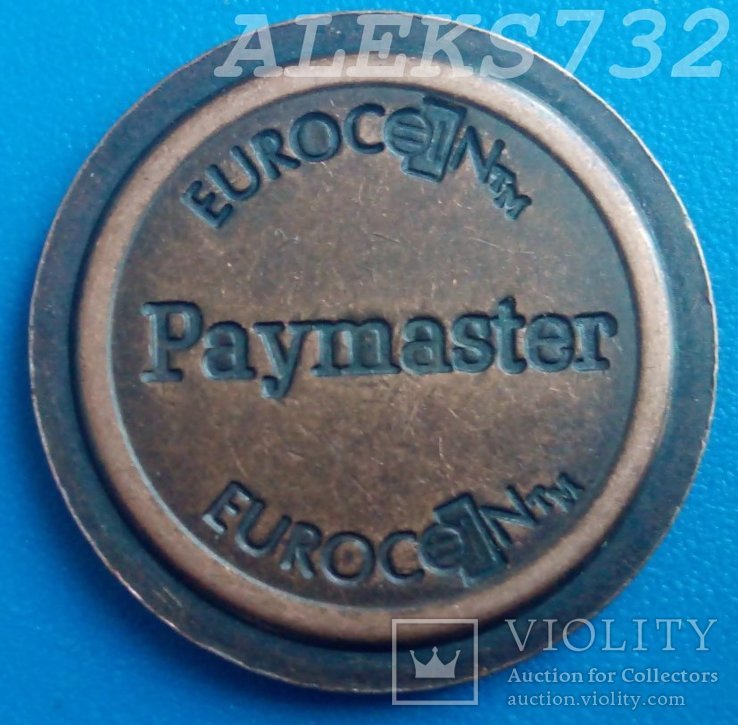 Телефонный жетон Paymaster EURO