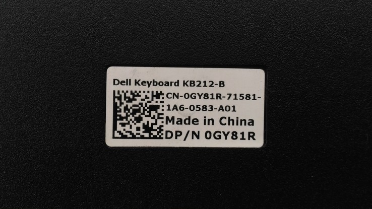 Клавиатура Dell KB212-B USB, photo number 8