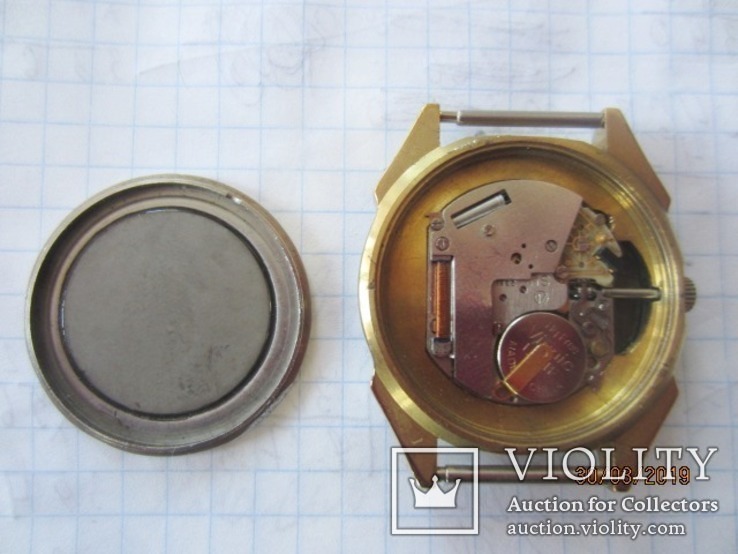 Часы наручные "Луч" (кварц, будильник) SU (советский выпуск), фото №7
