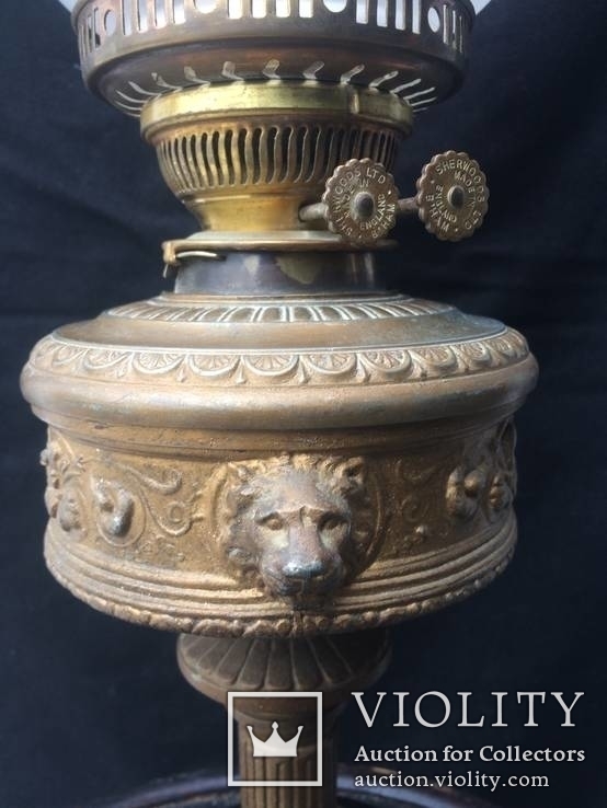 Керосиновая лампа, клейма,нач.20-века, Англия, фото №3