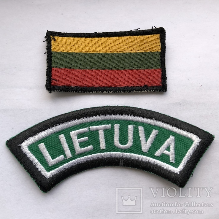 Нашивки Литва под форму, фото №2