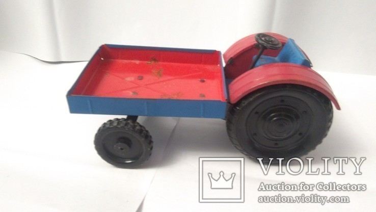 Трактор розвозка (Киевский завод игрушек им. Ватутина), фото №6