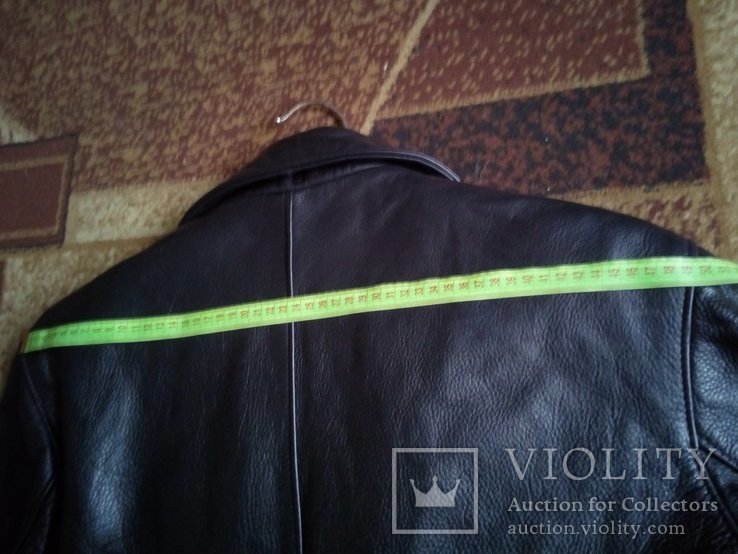 Пальто куртка шкіряна Schott ,Розмір 42.Made in USA, фото №8