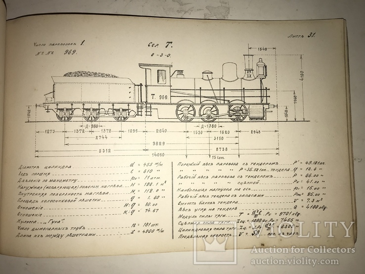 1916 Альбом Паровозов Юго-Западная Железная Дорога, фото №6