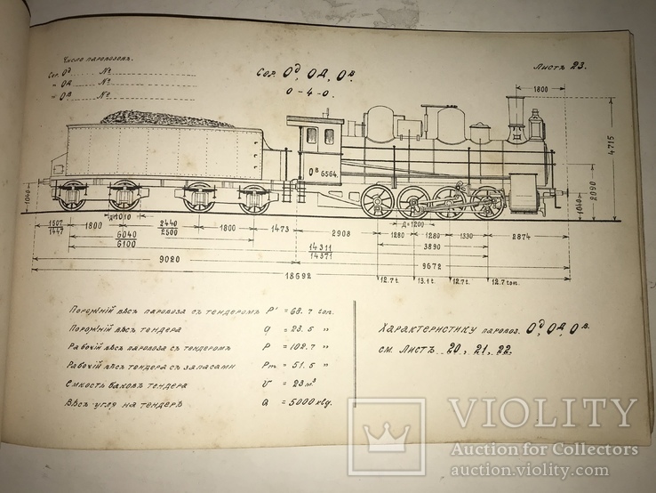 1916 Альбом Паровозов Юго-Западная Железная Дорога, фото №7