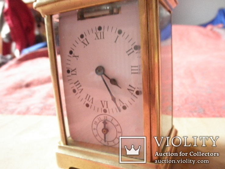 Каретний годинник, Франція кінець XIX cт., фото №2
