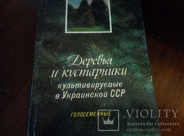 Деревья и кустарники культивируемые в украинской ссср