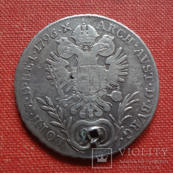 20 крейцеров 1796 Австро-Венгрия серебро (S.9.15)~, фото №2