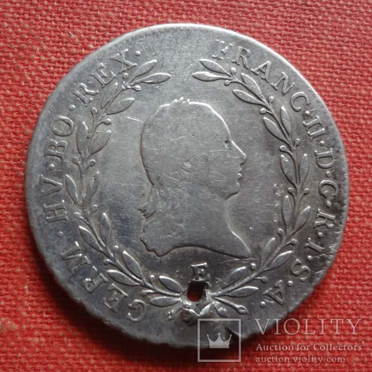 20 крейцеров 1796 Австро-Венгрия серебро (S.9.15)~, фото №3