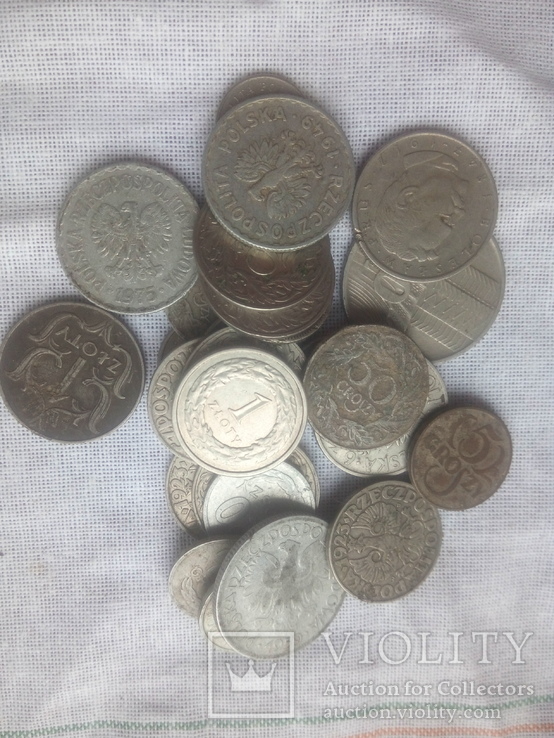 Лот  монет Польші  26 штук, фото №3
