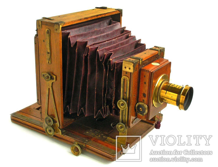 Фотоаппарат деревянный,конец 1800-х г.г.,Англия., фото №2