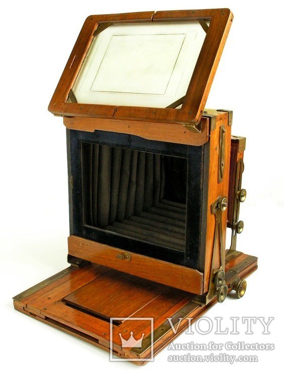 Фотоаппарат деревянный,конец 1800-х г.г.,Англия., фото №4