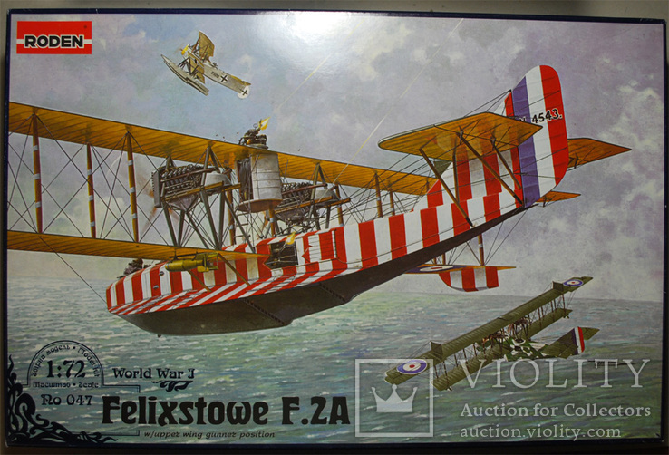 Английский бомбардировщик Felixstowe F.2A Roden 1/72, фото №2