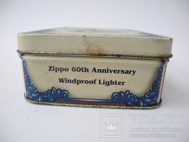 Юбилейная Коробка с под зажигалки Zippo 1992 г. ( USA ), фото №6