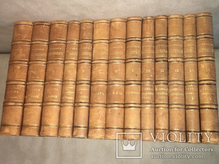 Достоевский Ф.М. ПСС в 14т. СПб. Тип. Суворина, 1882-1883. (без т.4), фото №3