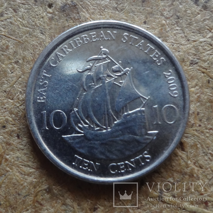 10 центов 2009 Карибы     (П.9.26)~