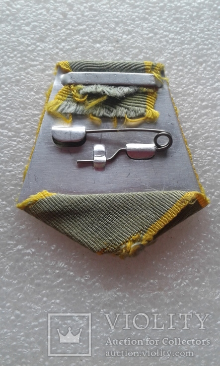 Колодка с лентой к медали За боевые заслуги, фото №3