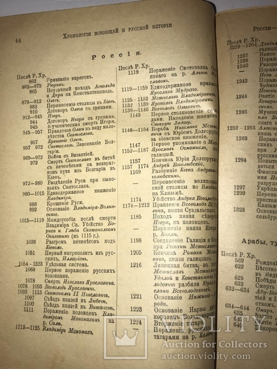 1905 Хронология Всеобщей и Русской Истории, фото №4