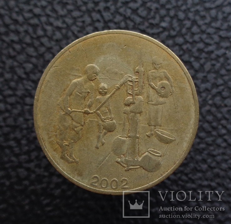 Западная африка 10 франков 2002