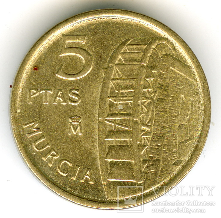 5 песет (ptas) 1999 Испания