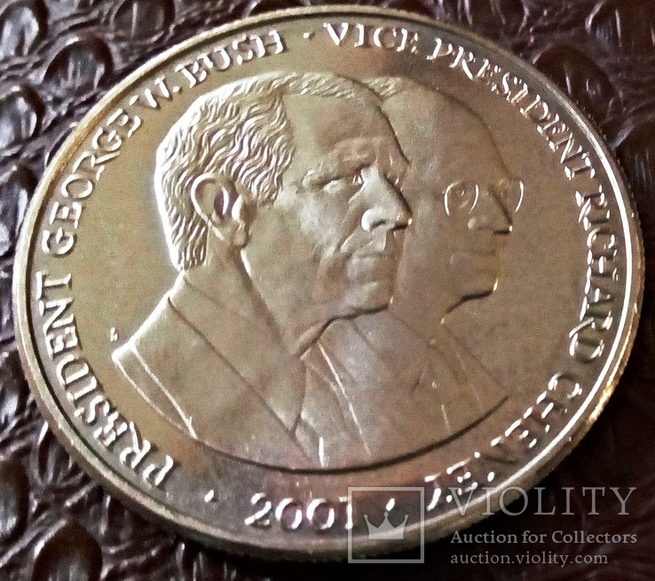 5 доларів 2001 року Ліберія/ЮВІЛЕЙ/