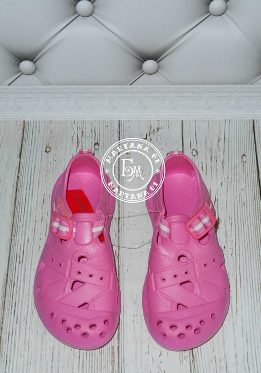 Удобные кроксы, аквашузы Steiner розовые 37 размер, фото №9