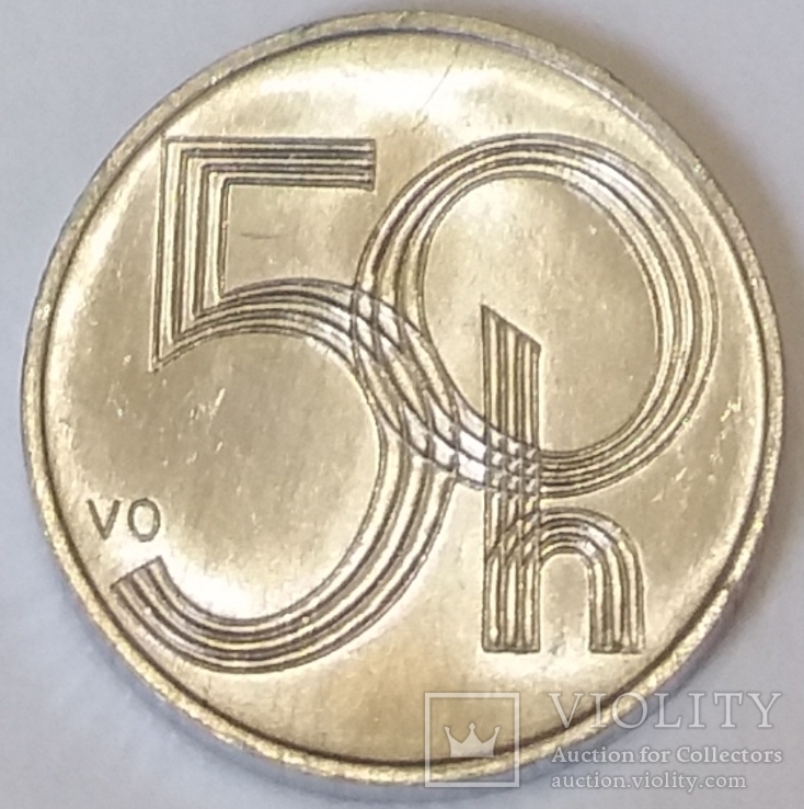 Чехія 50 гелерів, 2000