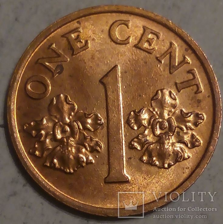 Сингапур 1 цент 1990