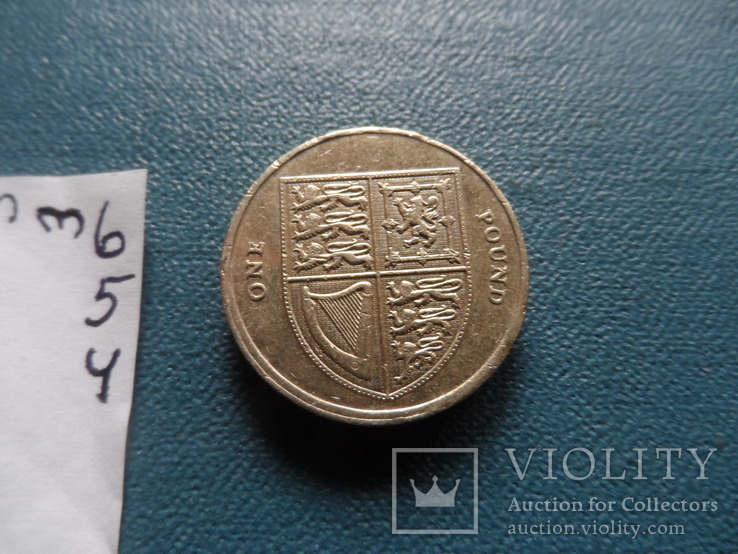 1 фунт 2012   Великобритания   (6.5.4)~, фото №4