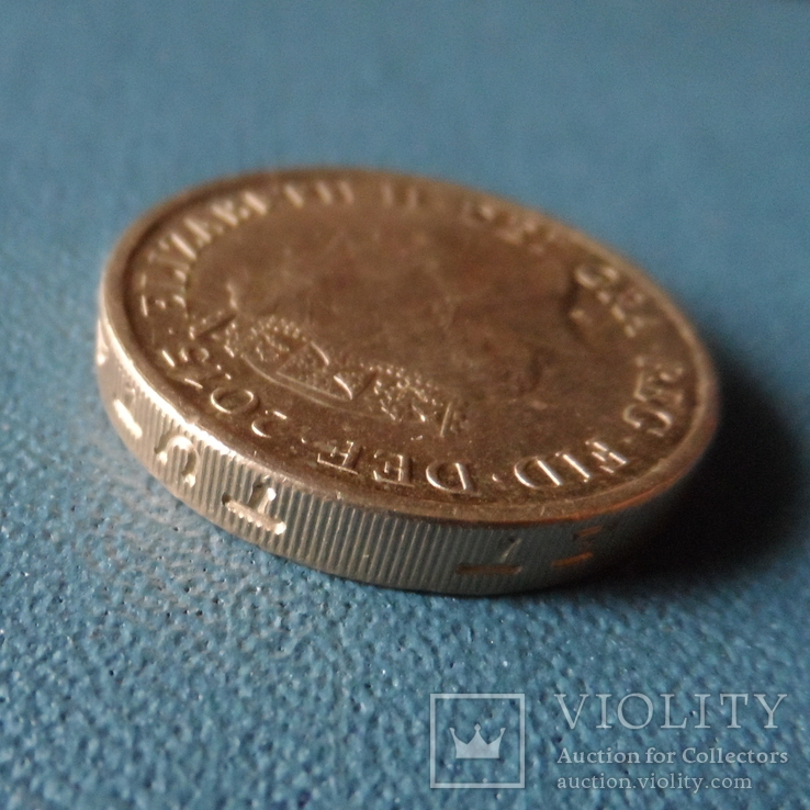 1 фунт 2015   Великобритания   (6.6.4)~, фото №4