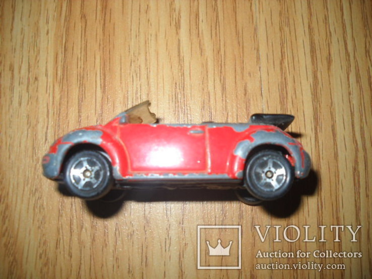 Машинка Фольксваген Жук VW Beetle, масштаб 1 / 57.  RealToy, фото №3