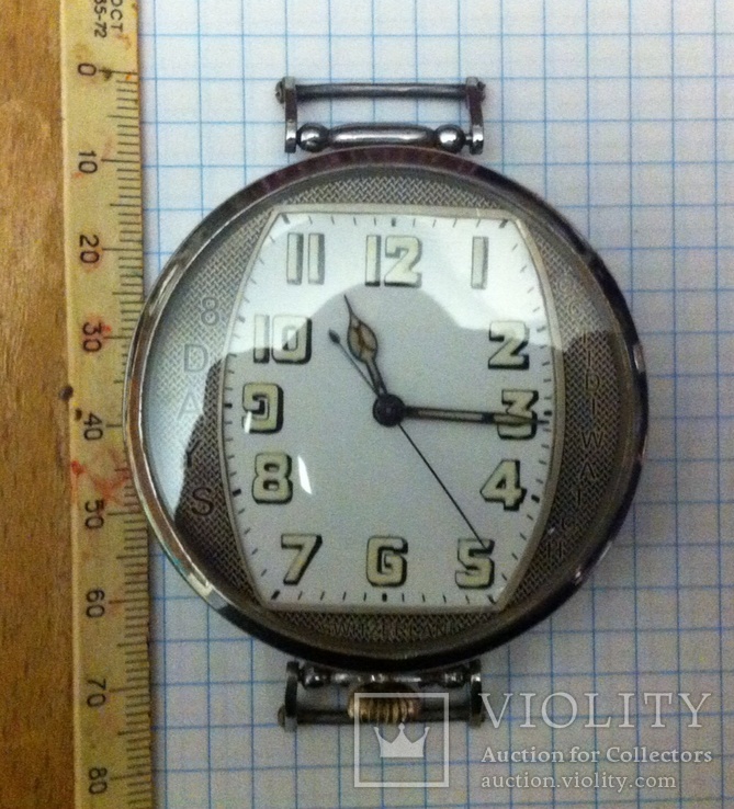 Часы швейцарские "Octidi watch 8 days". 56 мм., фото №2