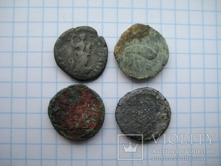 4 античных монеты, фото №3